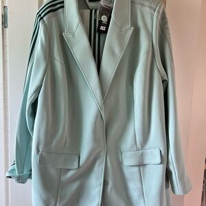 NWT IVY PARK by Adidas Seafoam Blazer